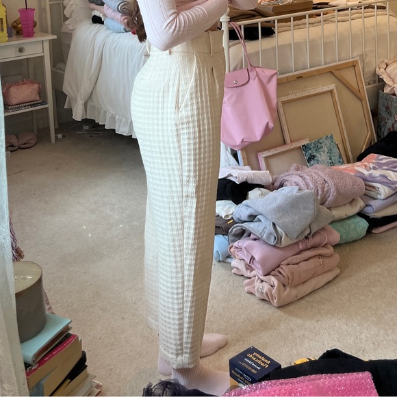 Cream trousers from zara - Picture 7 of 8